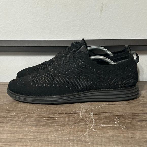 Cole Haan Original Grand Stitchlite Wingtip Oxford Men’s Shoes Size 10.5 Black - Picture 1 of 8